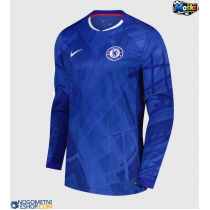 Moški Nogometni dresi Chelsea Domači 2025-26 Dolgi Rokav